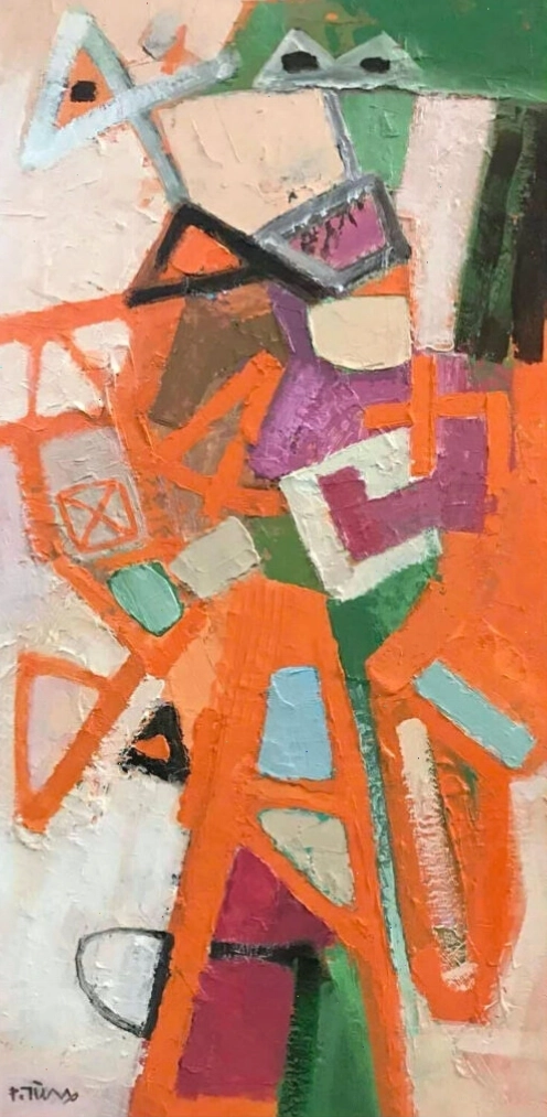 Tranh Untitled - MS02 mang nét cổ điển