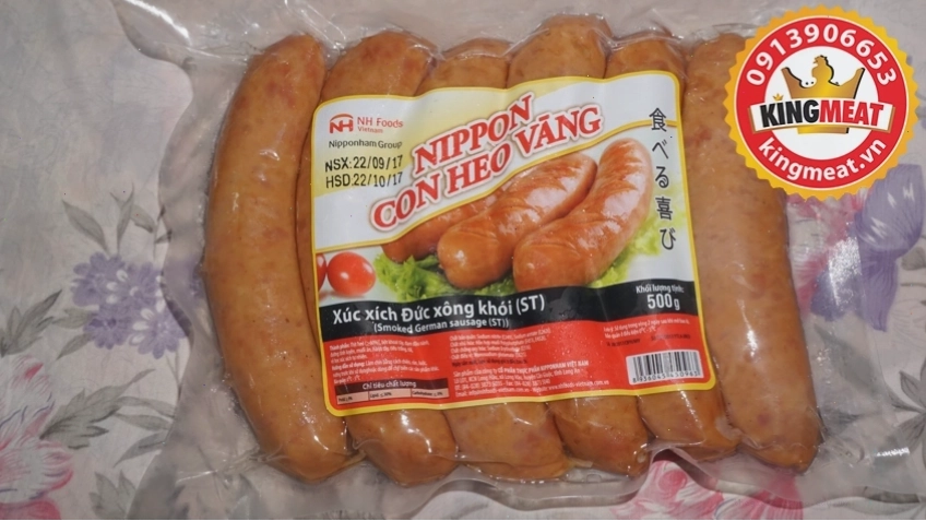 Xúc xích Đức NGP 84Gr