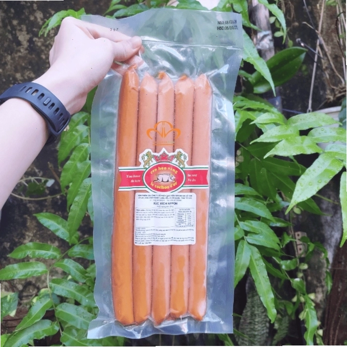 Xúc xích Đức xông khói 100Gr