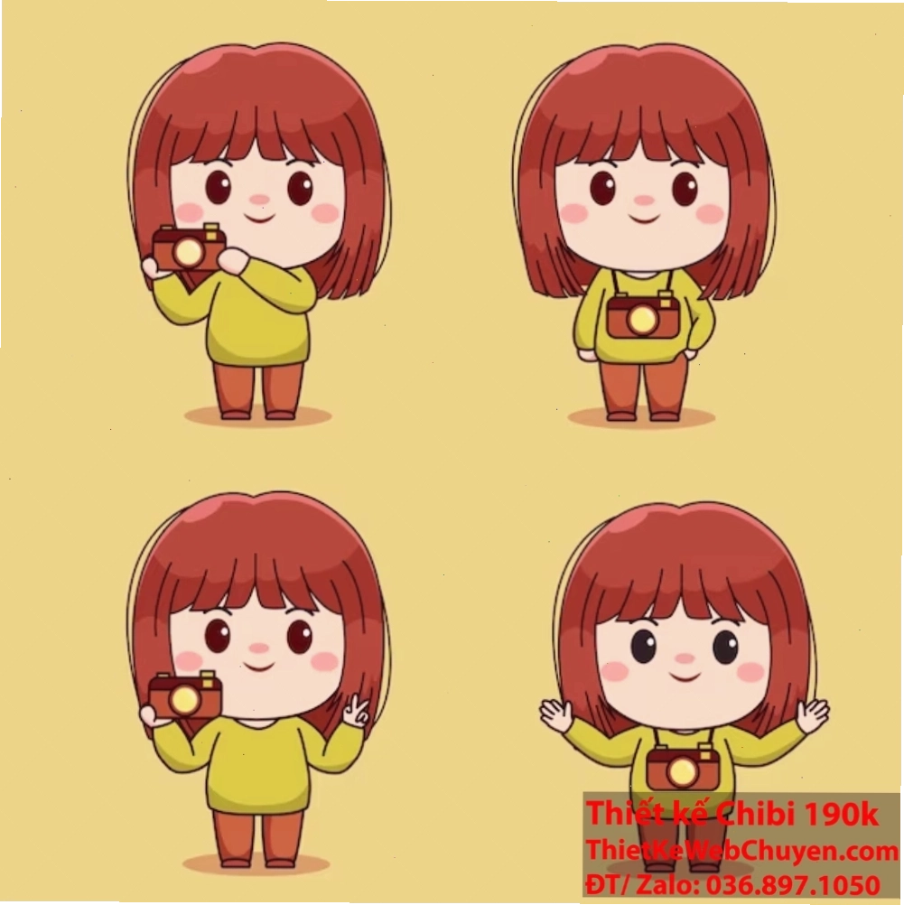 Bí quyết tạo hình Nhân vật Chibi độc đáo