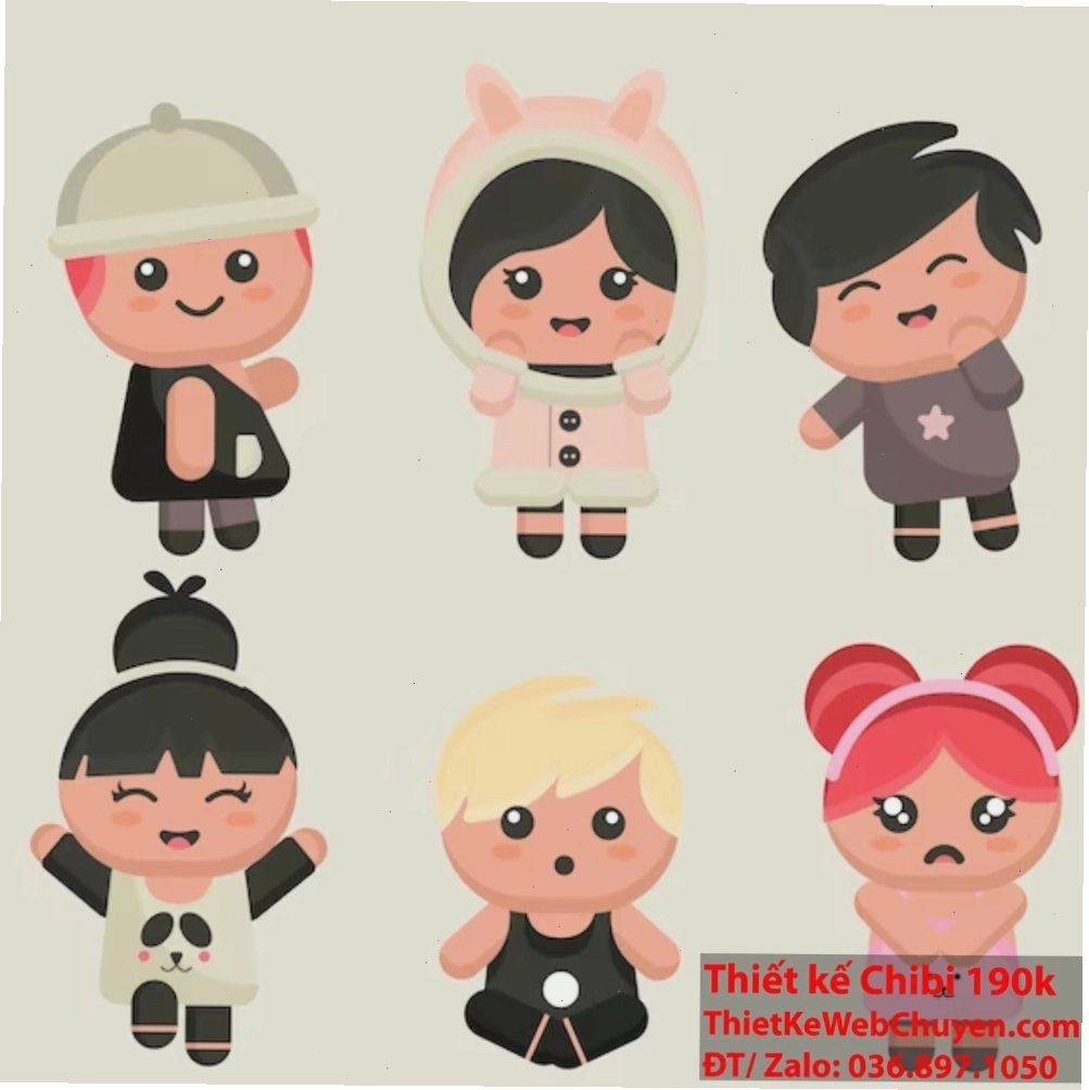 Hội họa số và nhân vật Chibi trong thế giới ảnh số