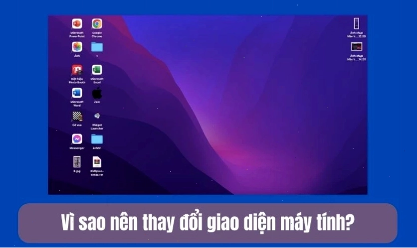 Lợi ích của việc thay đổi giao diện máy tính đối với trải nghiệm người dùng