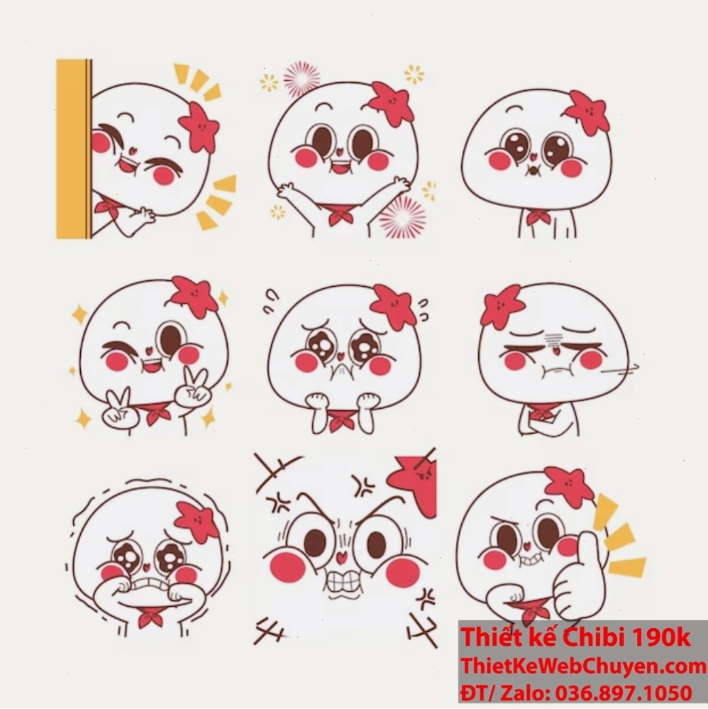 Nghệ sĩ trẻ và đam mê với Nhân vật Chibi