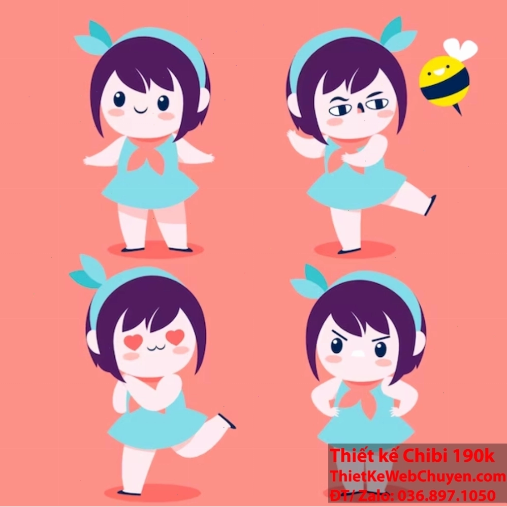 Sức hút của Nhân vật Chibi từ truyện tranh đến nghệ thuật