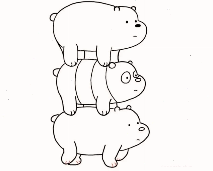 Các món đồ chơi We Bare Bears hấp dẫn
