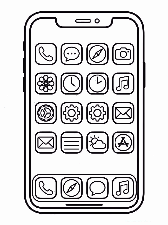 Dung lượng lưu trữ của ứng dụng tô màu trên iPhone