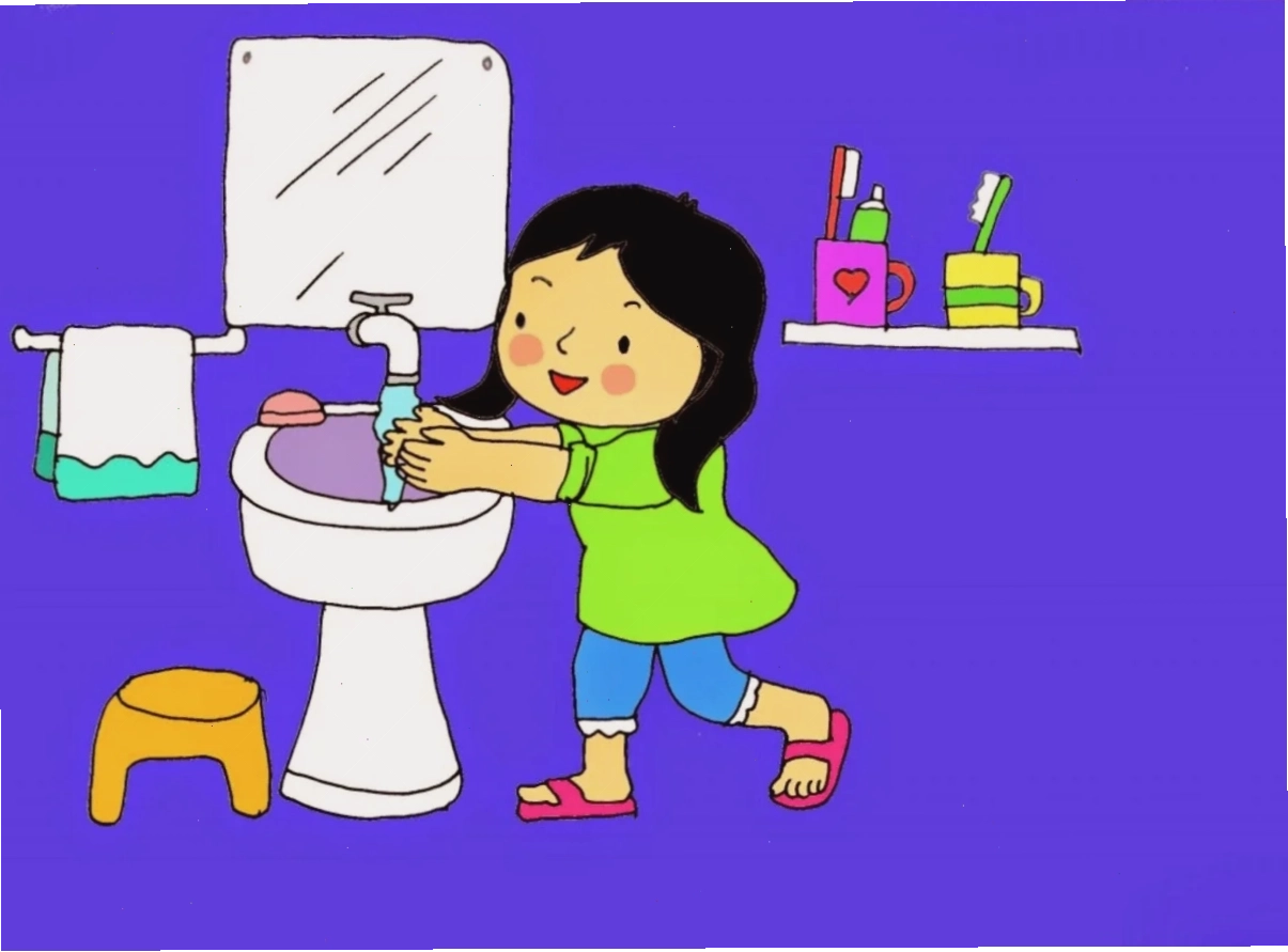Hình ảnh tổng hợp các hoạt động vệ sinh cá nhân