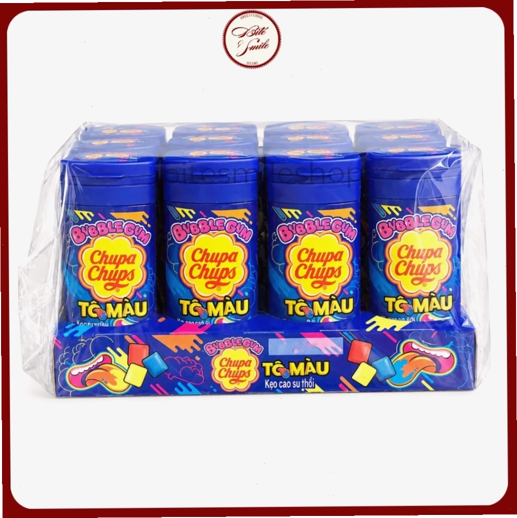 Hướng dẫn cách ăn kẹo Big Babol tô màu