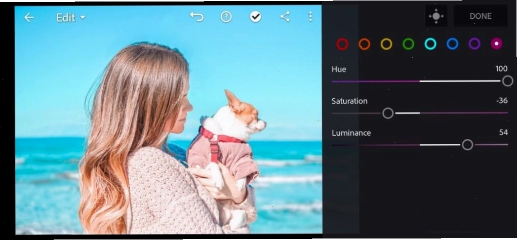 Lưu lại preset để sử dụng cho lần sau