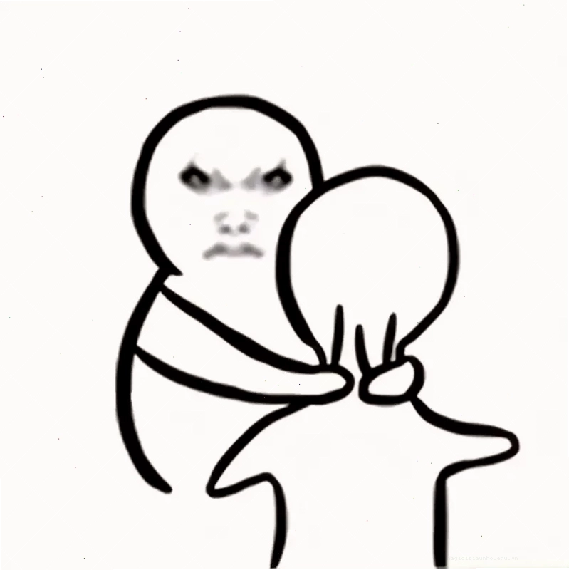 meme bóp cổ tình huống