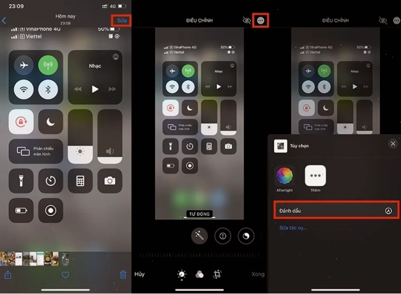 Sử dụng cọ vẽ và bảng màu trong Picsart Color để tô màu lên ảnh iPhone