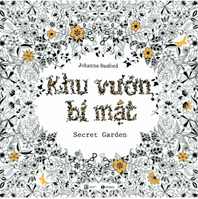 Trang bìa quyển tô màu cho người lớn Vũ Trụ Thu Nhỏ Rực Rỡ