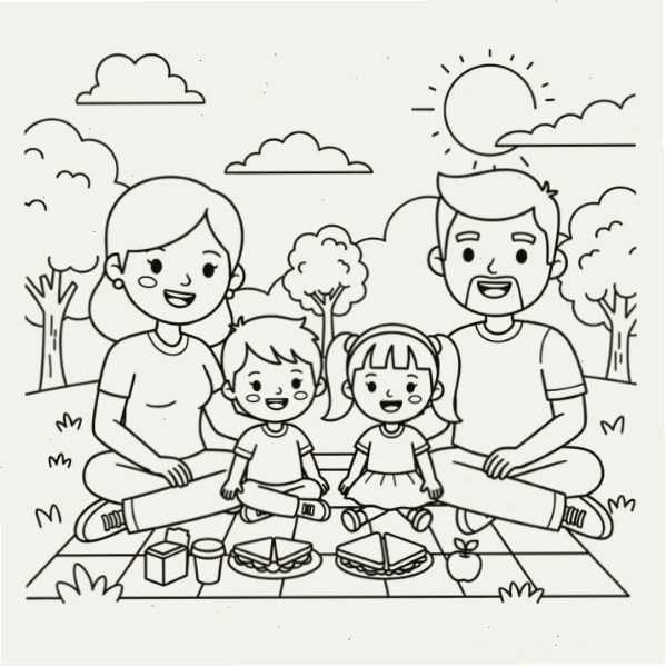 Tranh tô màu các loại bánh quy giòn tan cho bé