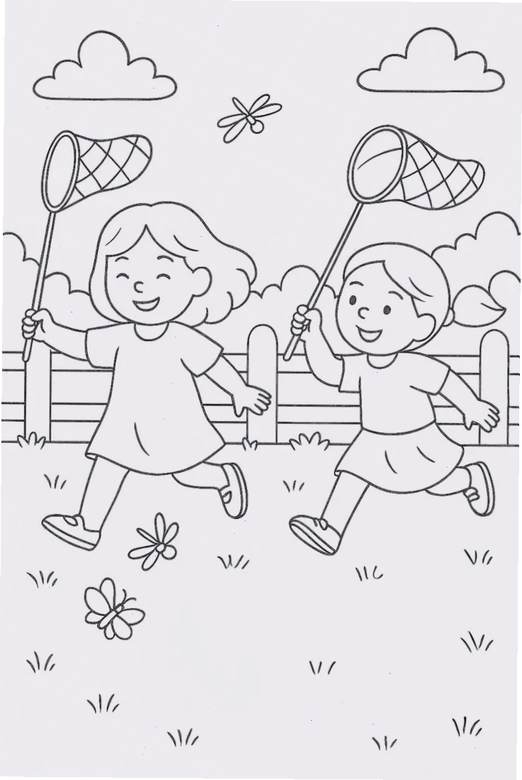 Tranh tô màu hoạt động vui chơi với chủ đề bóng đá