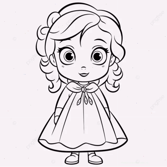 Tranh tô màu Lọ Lem tìm hài cốt