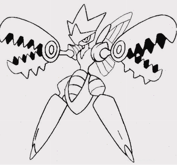 Tranh tô màu Pokemon tiến hóa Mega Charizard