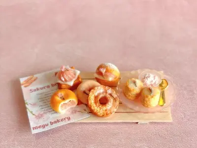 Bánh mì tí hon mini cho trải nghiệm ẩm thực đồ ăn mini