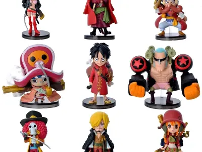 Những mô hình One Piece tí hon khiến fan choáng váng