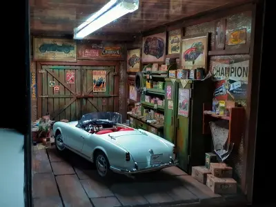 Khám phá nghệ thuật Diorama với những mô hình sống động