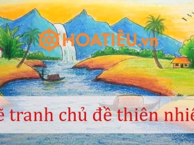 Hướng dẫn vẽ tranh phong cảnh thiên nhiên lớp 7: Khám phá vẻ đẹp quê hương