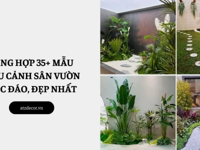 Khám Phá 30+ Mẫu Tiểu Cảnh Sân Vườn Đẹp và Ấn Tượng Nhất 2026