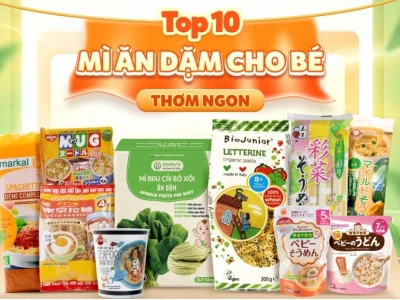 Mì ăn dặm cho bé: Hướng dẫn chọn lựa và các thương hiệu tốt nhất 2026