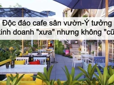 Mô hình quán cafe cây xanh tạo nên không gian thư giãn độc đáo 2026