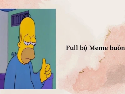Tuyển tập ảnh meme mặt buồn: Giải tỏa tâm trạng với loạt biểu cảm "sầu"
