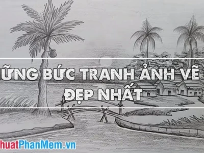 Vẽ Phong Cảnh Bằng Bút Chì Trong Hình Tròn: Hướng Dẫn Chi Tiết Cho Người Mới Bắt Đầu