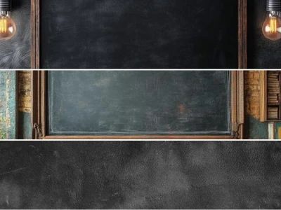 Creative ways to use vintage chalkboard wallpaper for menu board designs
