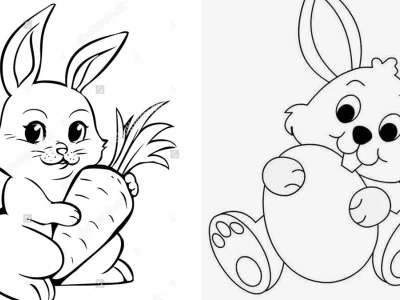 Khám Phá Thế Giới Sáng Tạo Với Tranh Tô Màu Rabbit Đáng Yêu
