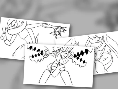 Tranh Tô Màu Pokemon Tiến Hóa Mega Cho Bé Sáng Tạo